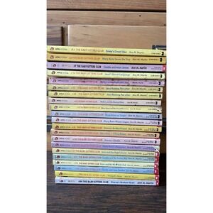 Baby-Sitter's Club Vintage Paperback Book Lot Set Ann M Martin Assorted 80s #20